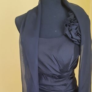 Black cocktail dress